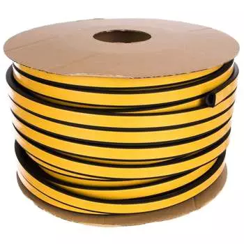 Самоклеящийся уплотнитель remontix d50, 21x15 мм, черный sd-112