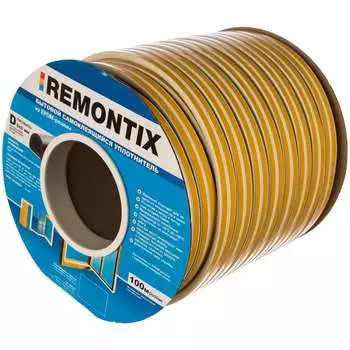 Самоклеящийся уплотнитель remontix d 100 белый 1cx