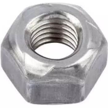 Самоконтрящаяся оцинкованная цельнометаллическая гайка ЦКИ
