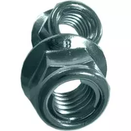 Самоконтрящаяся оцинкованная цельнометаллическая гайка ZAMETAL М8 DIN6927 1000 шт ZA518606