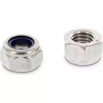 Самоконтрящаяся оцинкованная гайка ЦКИ М14x1.5, DIN985, 25 шт. 2337