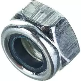 Самоконтрящаяся оцинкованная гайка Стройбат