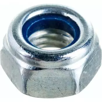 Самоконтрящаяся оцинкованная гайка Стройметиз М6 DIN985 14 шт. 3040041