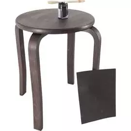 Самоокрашиваемый деревянный табурет ццц.Стулья.Сайт