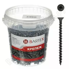 Саморез bartex гд 3.5х55 банка, 250шт 204103