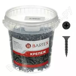 Саморез bartex гм 3.5х19 банка, 1500шт 178232