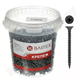 Саморез bartex гм 3.5х41 банка, 500шт 178236