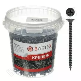 Саморез bartex гм 3.5х55 банка, 250шт 320028