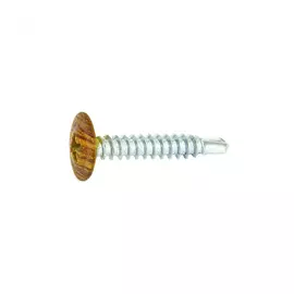 Саморез bullit пш сверло, усиленный, покрытие printech 4,2x13 золотой дуб 200 шт. пл.конт 280 мл 14-0020050