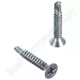 Оцинкованный сверлоконечный саморез ЦКИ 4.2х25 DIN7504-O 5458