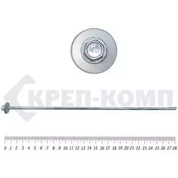 Саморез для сэндвич-панелей КРЕП-КОМП 6,3/5,5х280 35 шт. ссп280мф