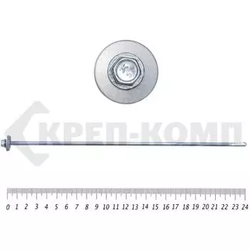 Саморез для сэндвич-панелей КРЕП-КОМП 6,3/5,5х240 40 шт. ссп240мф