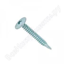 Саморез госкреп шсмм пресс-шайба, сверло, 4.2х32 мм, 1000 шт., большой пластиковый контейнер, 1500 мл кр.015065