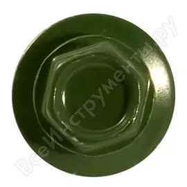 Саморез кр невский крепеж св. 4,8х51 ral-6002 зелёный 200 шт. 802653