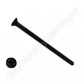 Потайной саморез-сверло КРЕП-КОМП 4,2х66 (200 шт.) спч66ф