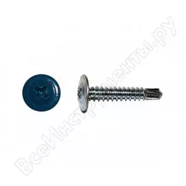 Саморез креп-комп пшc сверло 4,2х13 ral5010 1500шт пшс135010