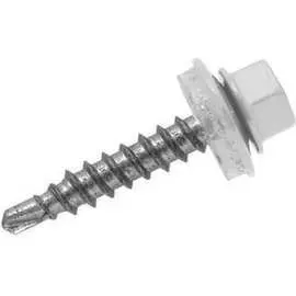 Саморез по металлу Daxmer 4,8х19 RAL9003 (400 шт.) 310433