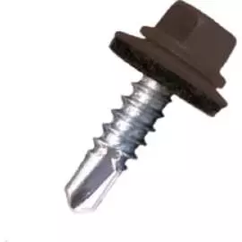 Саморез по металлу Daxmer №2 4,8х19 RAL8019 311396