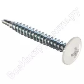 Саморез-сверло КРЕП-КОМП 4,2х32 RAL9003 (500 шт.) пшс329003