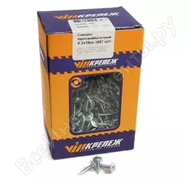 Острый саморез прессшайба vipкрепеж 4,2х19 (497 шт.) 40406