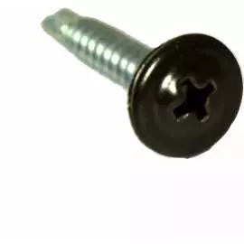 Саморез-сверло КРЕП-КОМП 4,2х32 RAL8019 (500 шт.) пшс328019