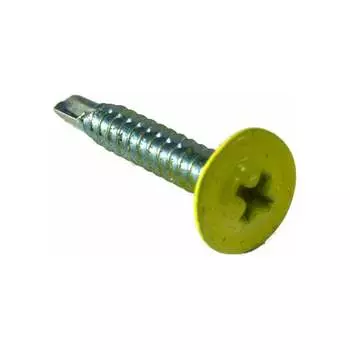 Саморез-сверло КРЕП-КОМП 4,2х16 RAL1018 (1000 шт.) пшс161018