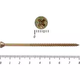 Саморезы для деревянных полов КРЕП-КОМП 4.0х80 мм 100 шт. 04080FS