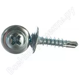 Саморезы клопы с буром партнер 4,2х16мм 1000шт - ведро фас 2974 1000 73