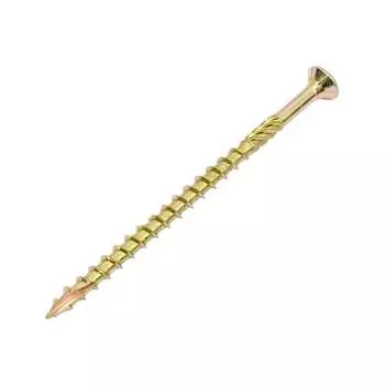 Саморезы по дереву КРЕП-КОМП Torx, 6,0x100 миллиметр (10 шт) желтые сдт6100мф