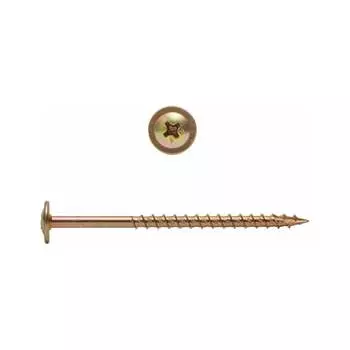 Саморезы по дереву КРЕП-КОМП HIMTEX, Wood-Plate 4.0x65 мм 25шт 4065WPHмф