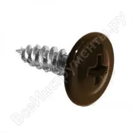 Саморезы tech-krep прессшайба, острые 4,2х19 8017 шок-корич 1000 шт 00007791