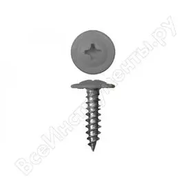 Саморезы tech-krep прессшайба острые 4,2х25 7004 св-сер 1000 шт ут-00005654