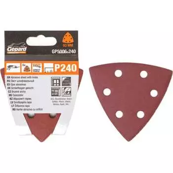 Самосцепляющийся шлифлист Gepard GP5006-240
