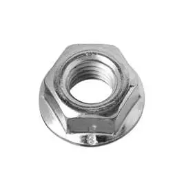 Самостопорящаяся оцинкованная гайка Стройметиз М8 DIN6923 100 шт. 3110024