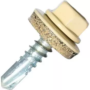 Самосверлящий винт HARDWEX ТМ HWX7-W-P9-5.5x25 мм. св.№3, RAL 1015 (250 шт.) 5190000023804