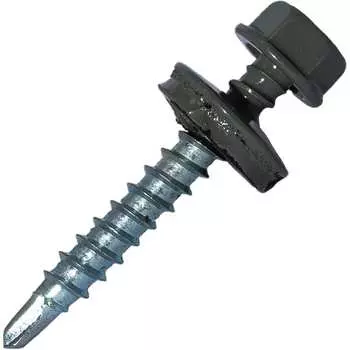 Самосверлящий винт HARDWEX ТМ HWX3-W-P6-4.8x19 мм. св.№2, RAL 7005 (250 шт.) 5190000000614