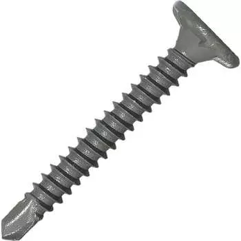 Самосверлящий винт HARDWEX ТМ HWX2-GG-P4-3.9x25 мм., Phillips №2, GREY E-COAT (1000 шт.) 3000000000540