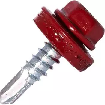 Самосверлящий винт HARDWEX ТМ HWX7-W-P9-5.5x25 мм. св.№3, RAL 3003 (250 шт.) 5190000023835