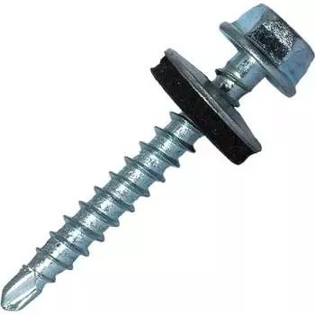 Самосверлящий винт HARDWEX ТМ HWX2-W-P5-4.8x28 мм. св.№1, ЦИНК (250 шт.) 5190000001642