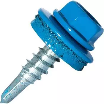 Самосверлящий винт HARDWEX ТМ HWX7-W-P9-5.5x19 мм. св.№3, RAL 5015 (250 шт.) 5190000023613