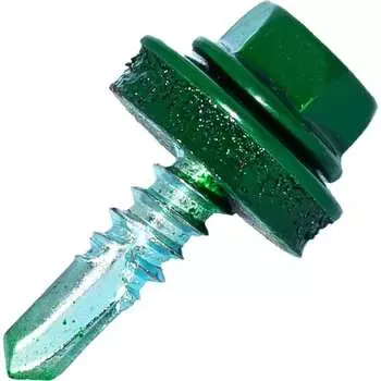 Самосверлящий винт HARDWEX ТМ HWX7-W-P9-5.5x25 мм. св.№3), RAL 6029 (250 шт.) 5190000023941