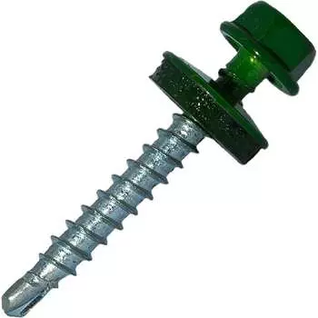 Самосверлящий винт HARDWEX ТМ HWX2-W-P5-4.8x35 мм. св.№1, RAL 6002 (250 шт.) 5190000002083