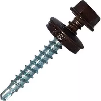 Самосверлящий винт HARDWEX ТМ HWX2-W-P5-4.8x50 мм. св.№1, RAL 8017 (200 шт.) 5190000023132