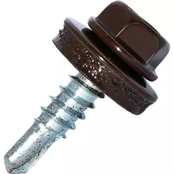 Самосверлящий винт HARDWEX ТМ HWX7-W-P9-5.5x19 мм. св.№3, RAL 8017 (250 шт.) 5190000023712