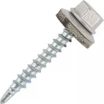 Самосверлящий винт HARDWEX ТМ HWX3-W-P6-4.8x19 мм. св.№2, RAL 9006 (250 шт.) 5190000000683