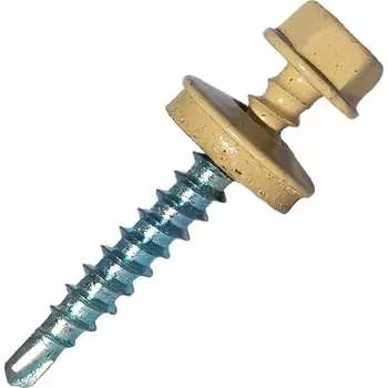 Самосверлящий винт HARDWEX ТМ HWX7-W-P9-5.5x32 мм. св.№3, RAL 1014 (200 шт.) 5190000239823