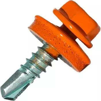 Самосверлящий винт HARDWEX ТМ HWX7-W-P9-5.5x19 мм. св.№3, RAL 2004 (250 шт.) 5190000023538