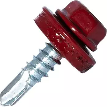 Самосверлящий винт HARDWEX ТМ HWX3-W-P6-4.8x19 мм. св.№2, RAL 3011 (250 шт.) 5190000000515