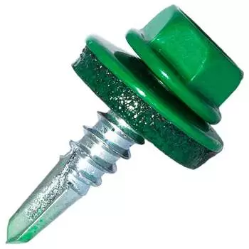 Самосверлящий винт HARDWEX ТМ HWX7-W-P9-5.5x25 мм. св.№3, RAL 6002 (250 шт.) 5190000023927