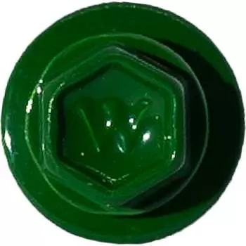 Самосверлящий винт HARDWEX ТМ HWX3-W-P6-4.8x19 мм. св.№2, RAL 6002 (250 шт.) 5190000000577